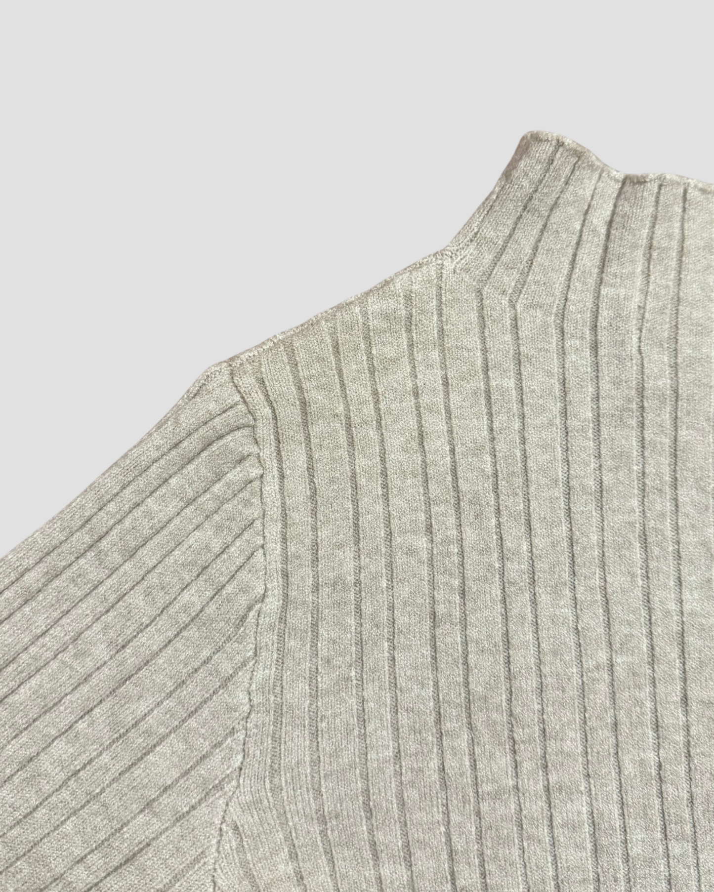 MOCK-NECK SWEATER DRESS