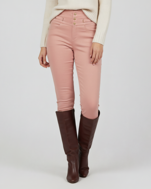 SIGNATURE WAIST PINK PANTS