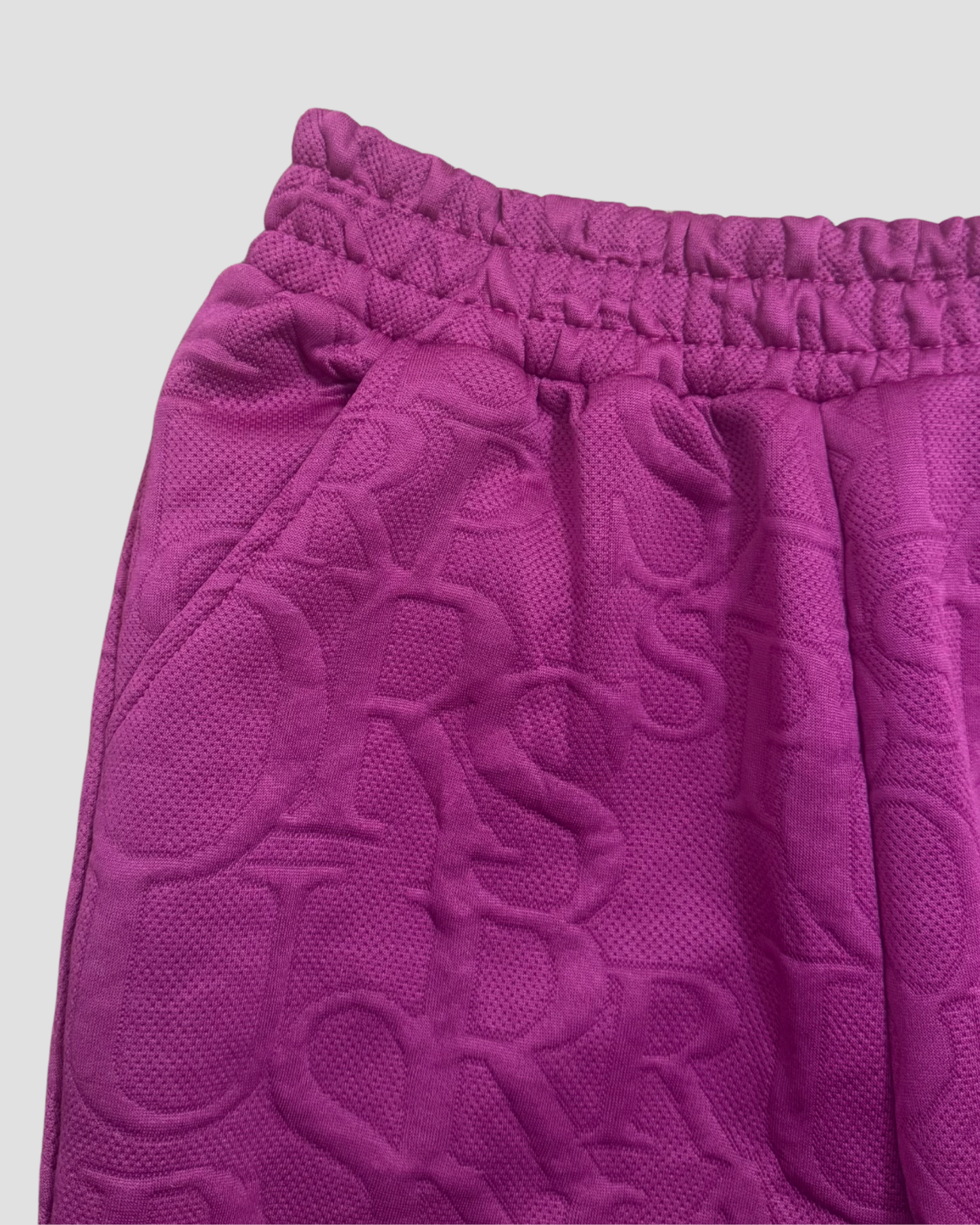 EMBOSSED HOODIE & JOGGER SET