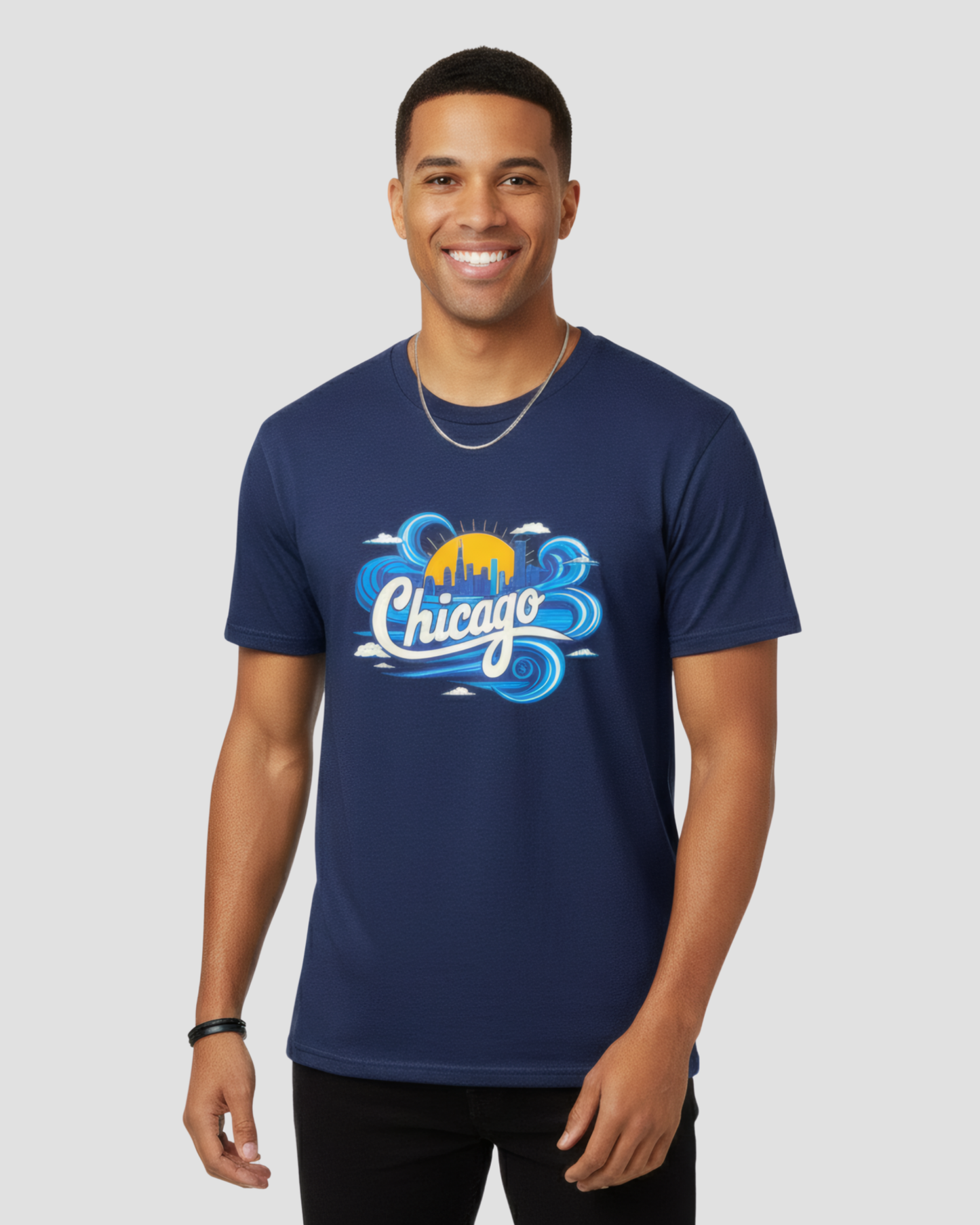 CHICAGO WINDY CITY GRAPHIC TEE