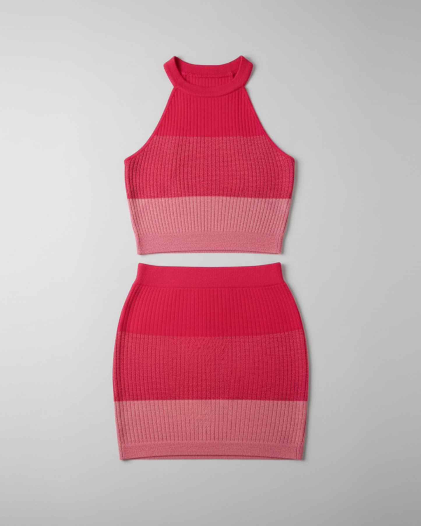 HOT PINK TOP & MINI SET