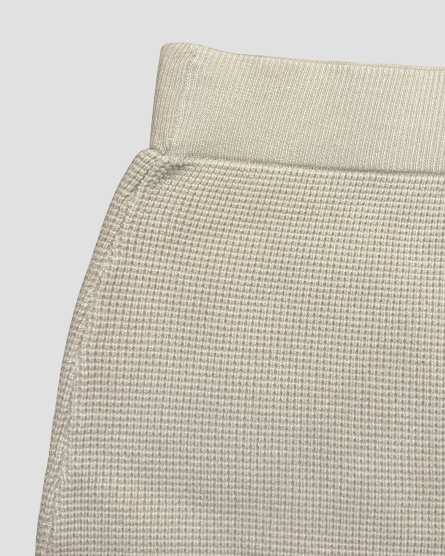 CONTRAST TRIM KNIT SET