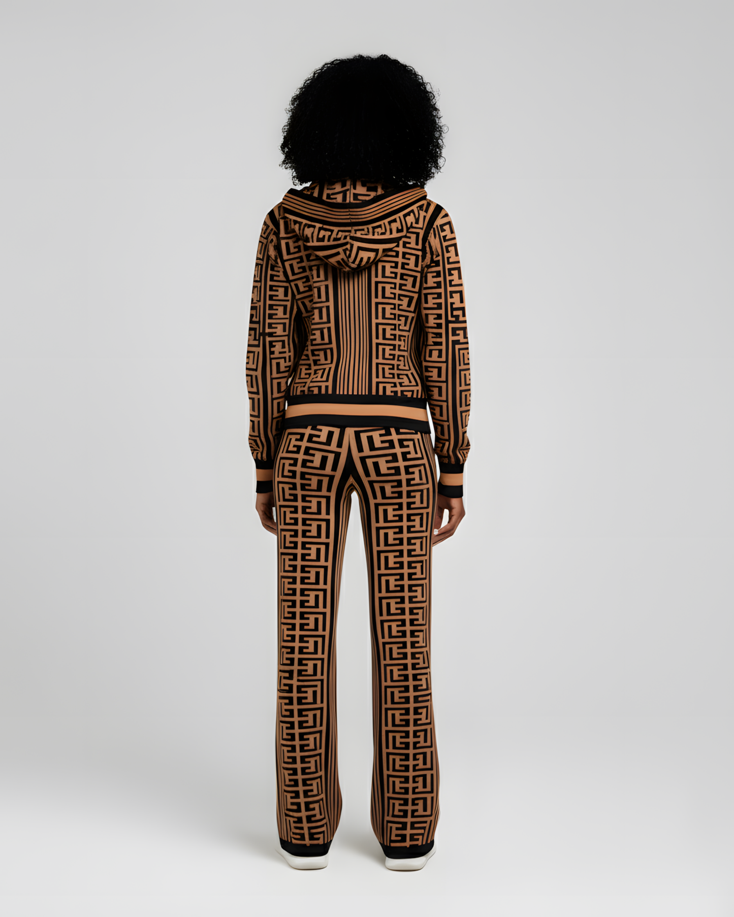 GEOMETRIC HOODIE SET