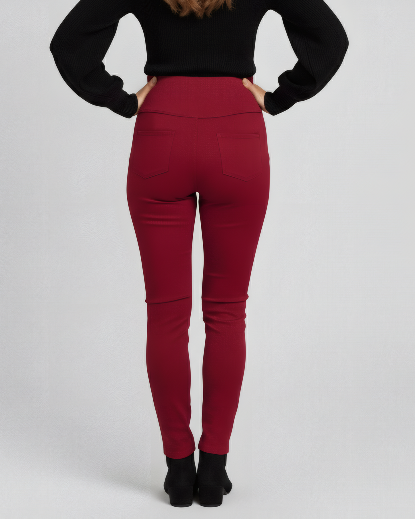 SIGNATURE WAIST RED PANTS