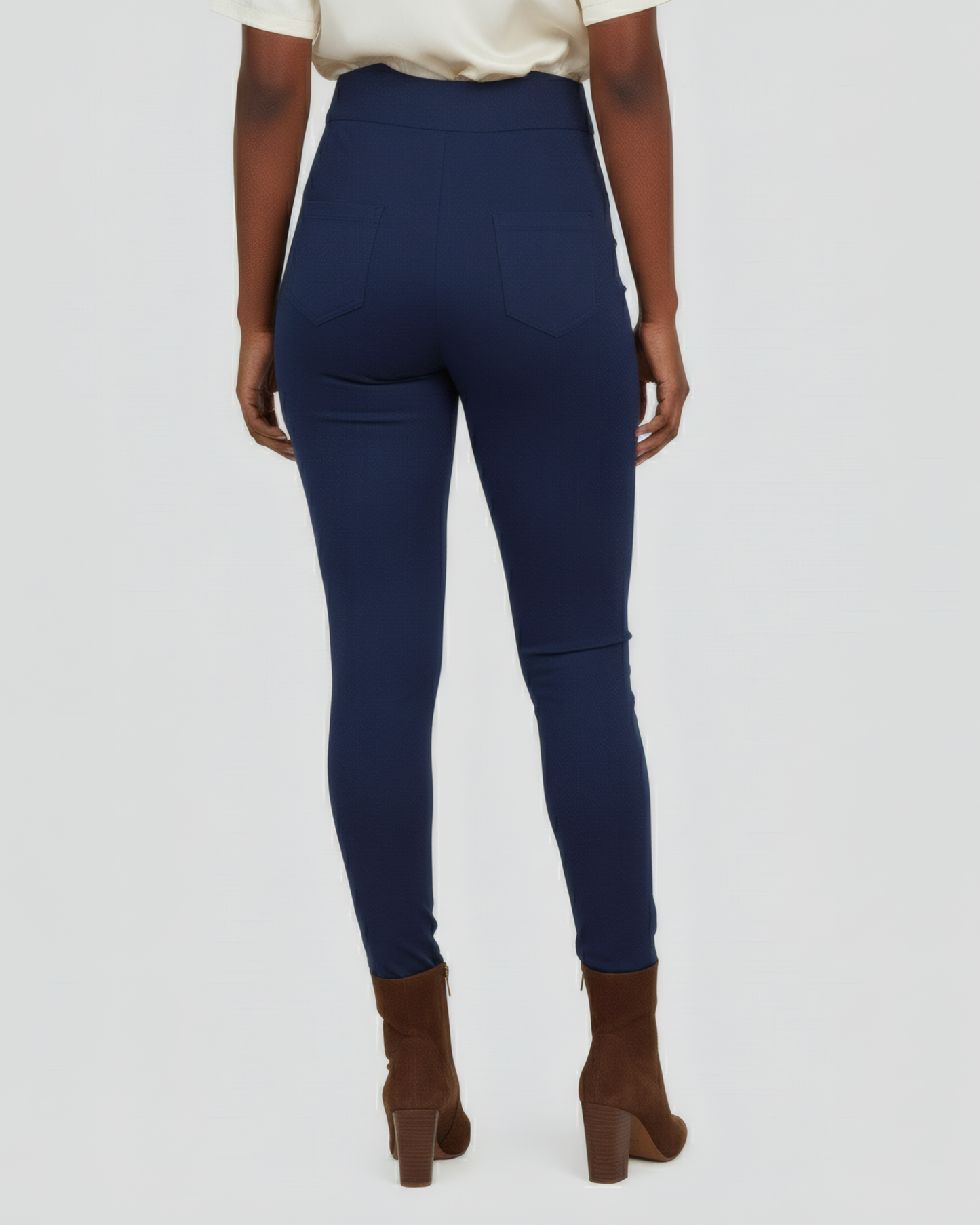 SIGNATURE WAIST BLUE PANTS