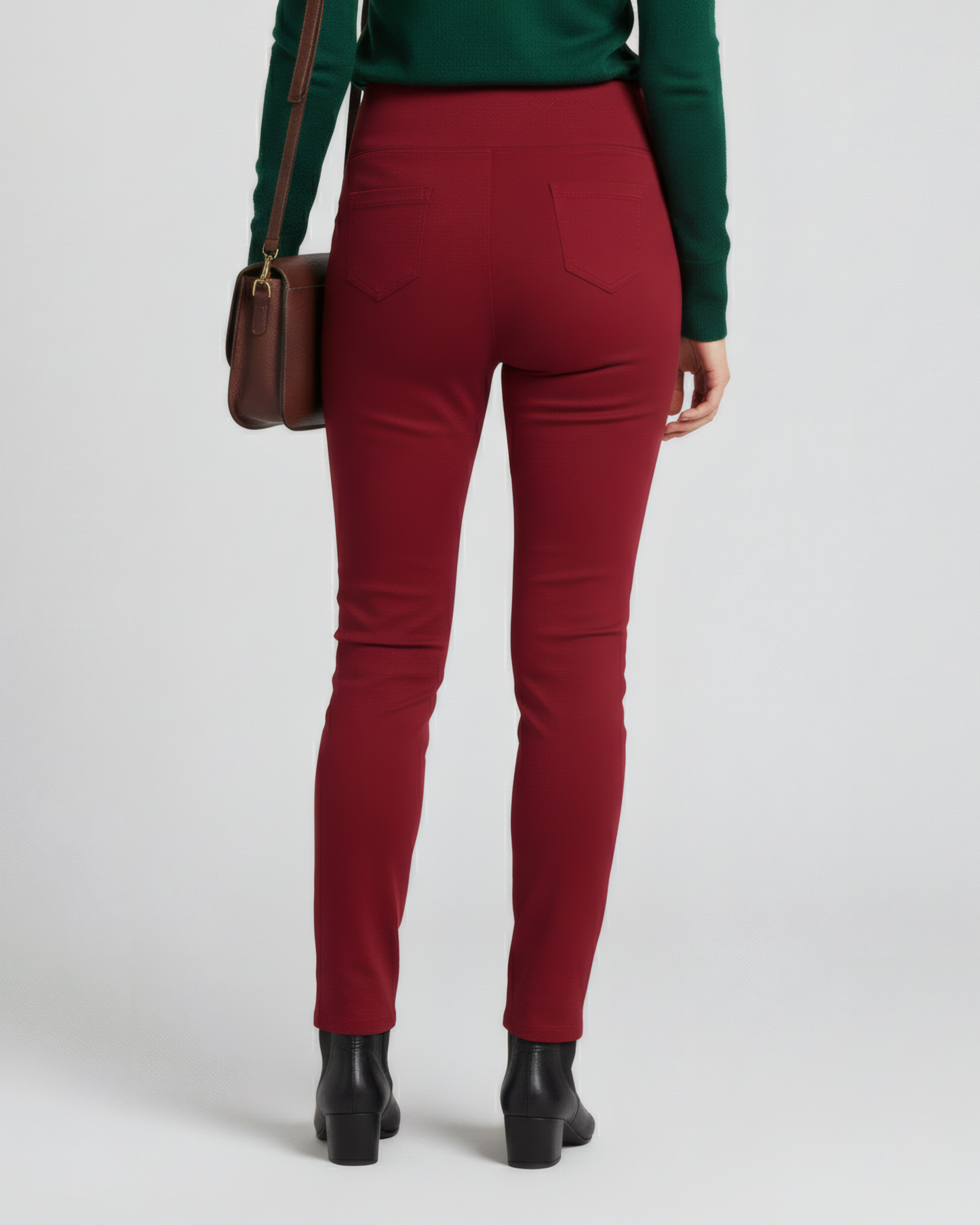 CLASSIC BUTTON RED PANTS