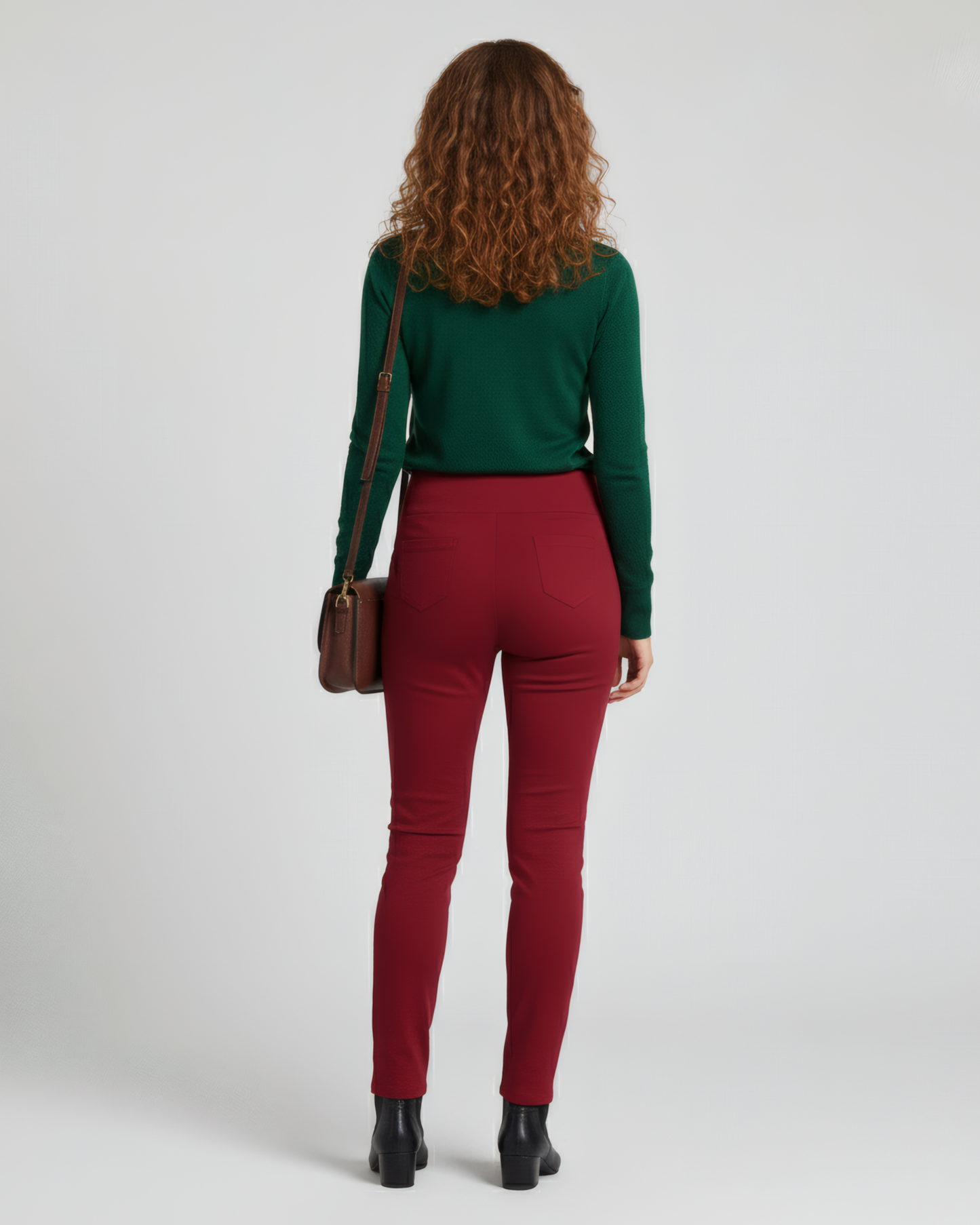CLASSIC BUTTON RED PANTS