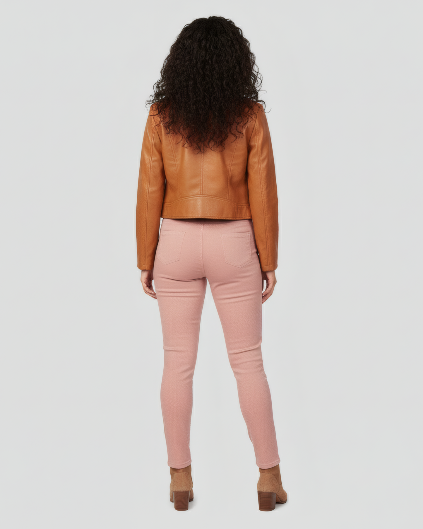 CLASSIC BUTTON PINK PANTS
