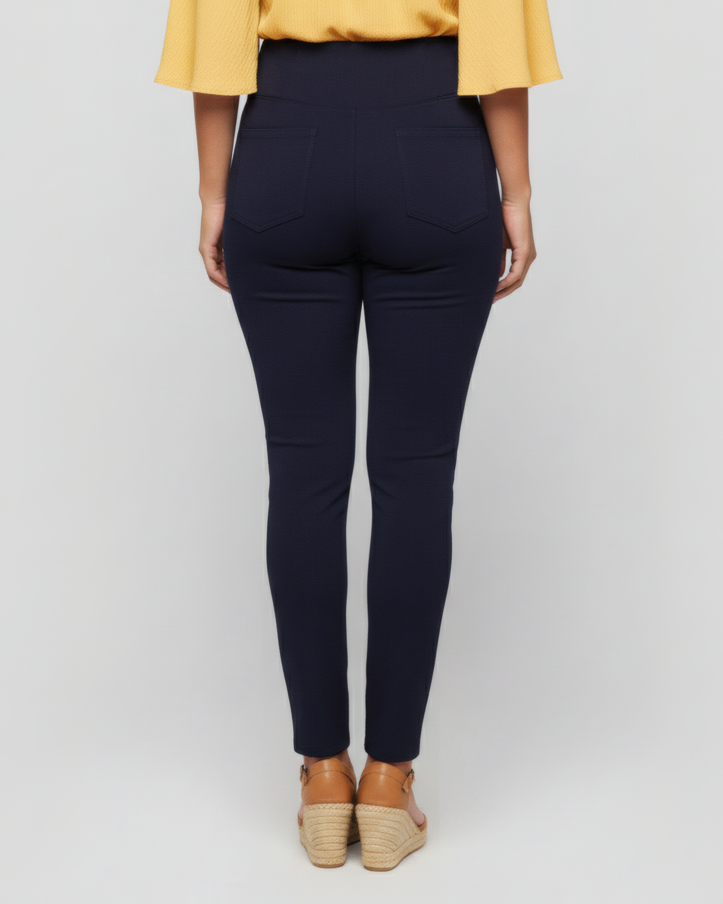 CLASSIC BUTTON BLUE PANTS