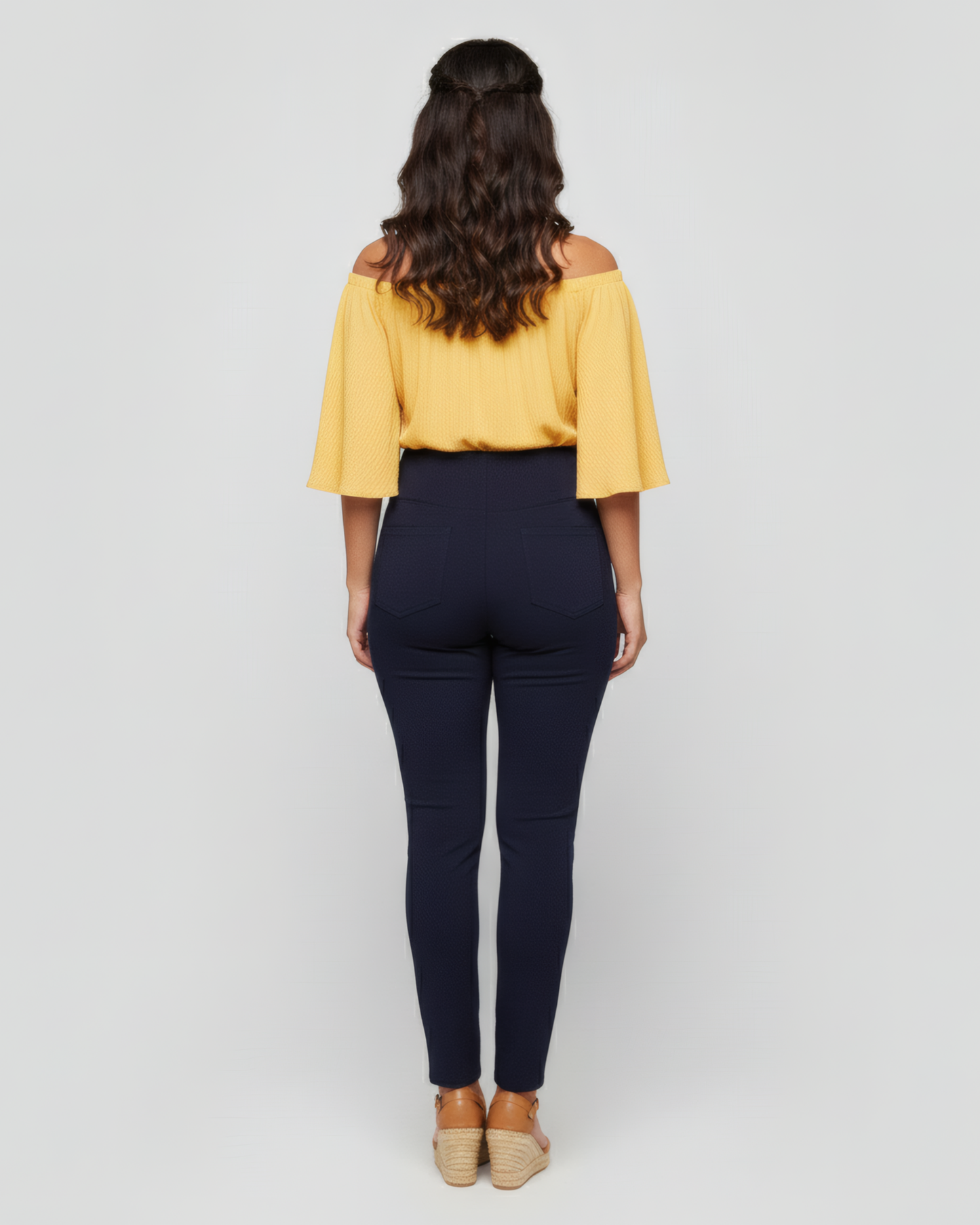 CLASSIC BUTTON BLUE PANTS