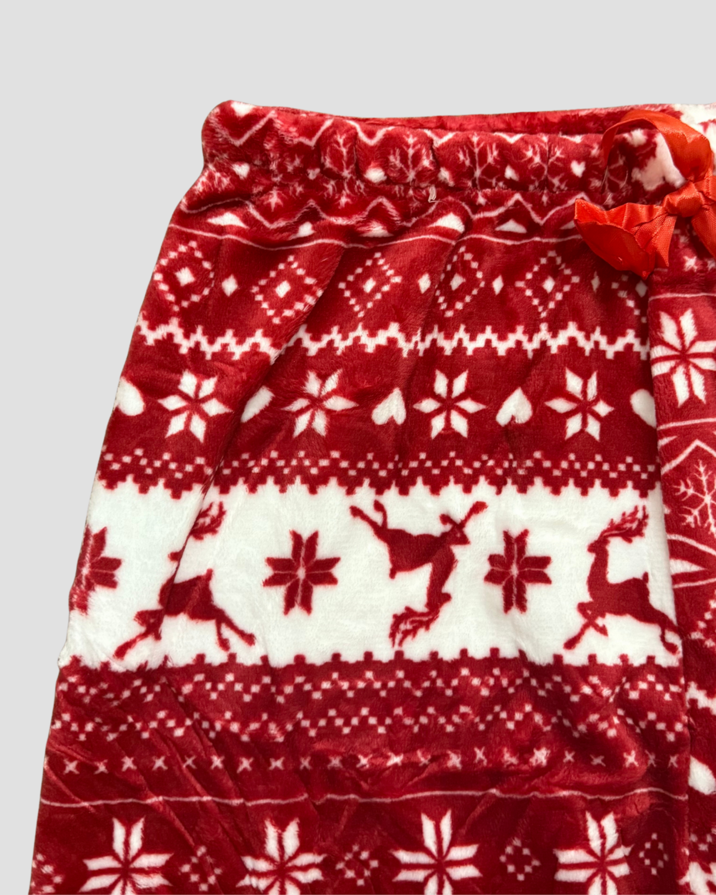 RED REINDEER PAJAMA PANTS