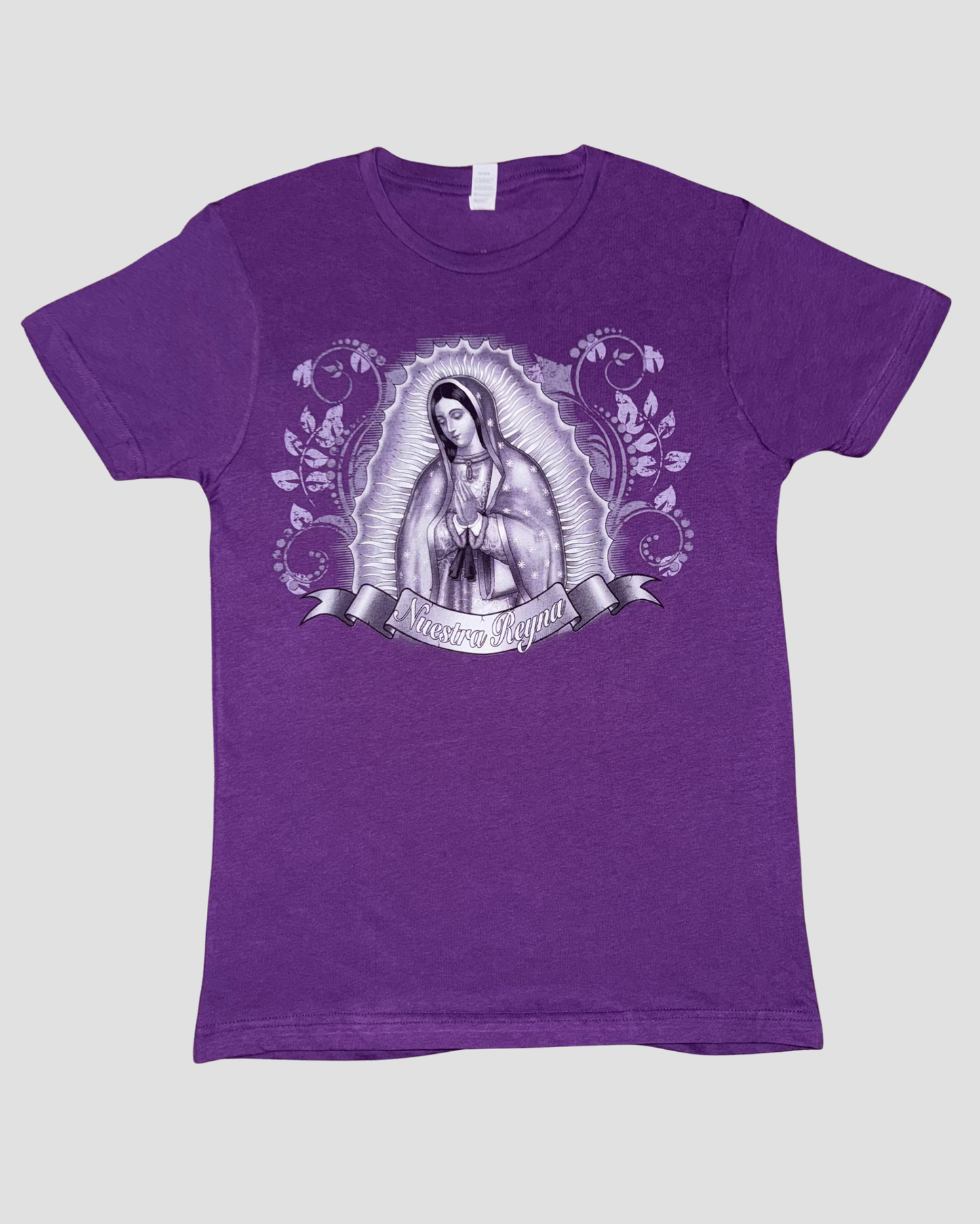 VIRGEN DE GUADALUPE PURPLE TEE