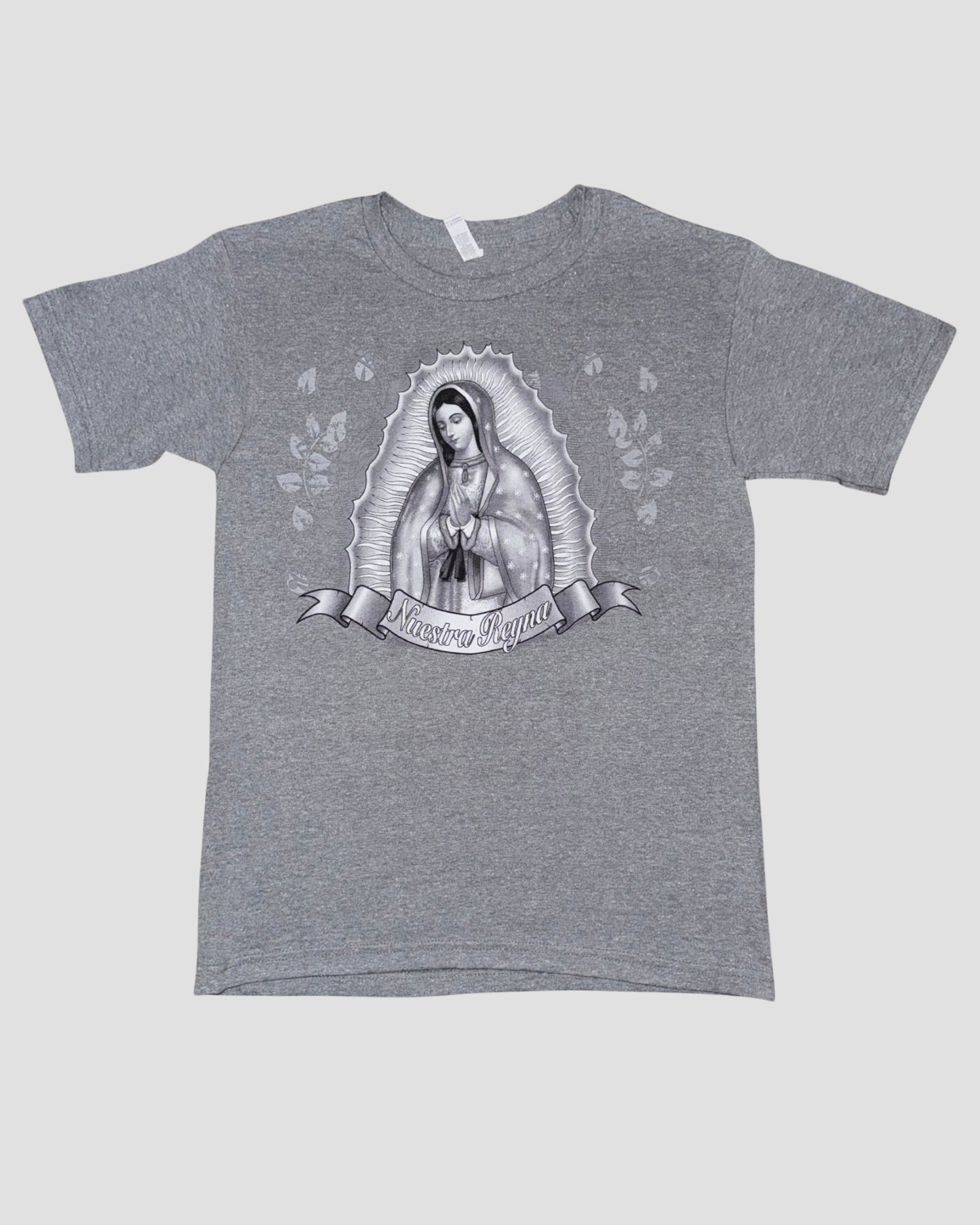 VIRGEN DE GUADALUPE GRAY TEE